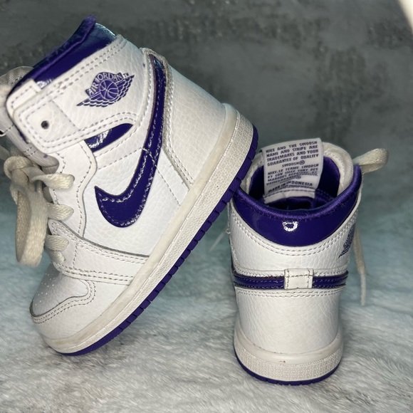 Jordan Other - Air Jordan 1 Retro High OG ‘Court Purple’ Toddler Sneakers